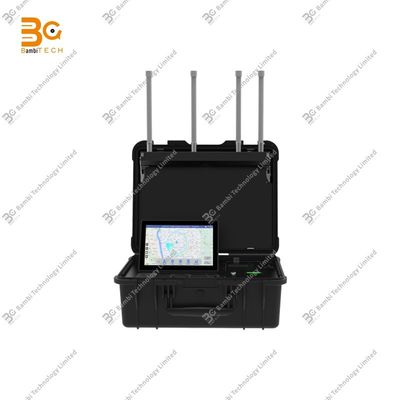 10kmポータブルブリーフケースUAV GIS地図データUAV検出器 DJI Mavic Air Mini FPV アバタシリーズ