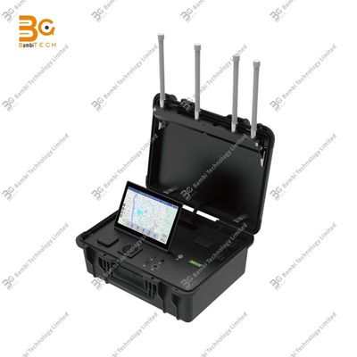 10kmポータブルブリーフケースUAV GIS地図データUAV検出器 DJI Mavic Air Mini FPV アバタシリーズ