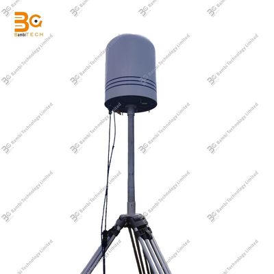 TDOA+AOA UAV検出器 100MHz～6GHz対応 360度検出