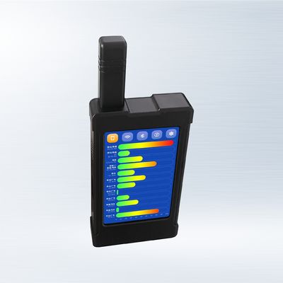 ポータブル1MHz-6GHzハンドヘルドワイヤレス信号検出器GPSトラッカー。アンチBluetooth盗聴